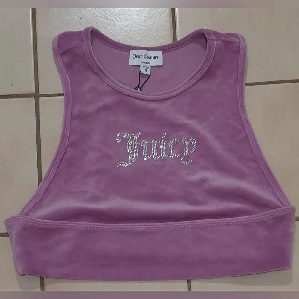 Juicy Couture Pink Crop Top